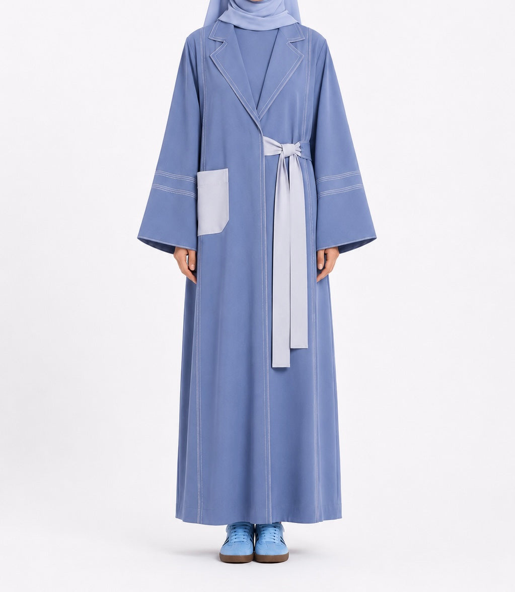 Bleu jean / bleu ciel