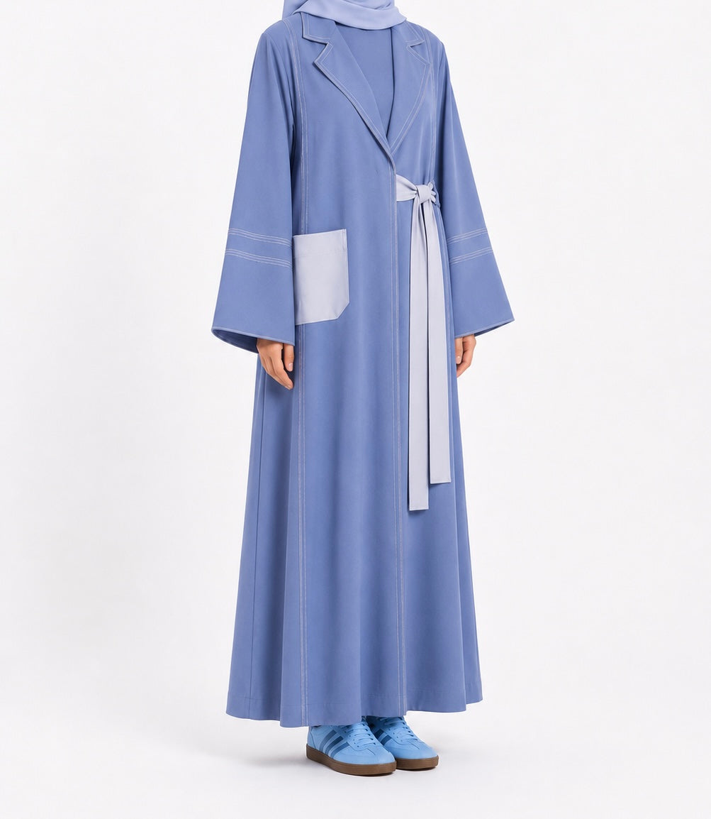Bleu jean / bleu ciel